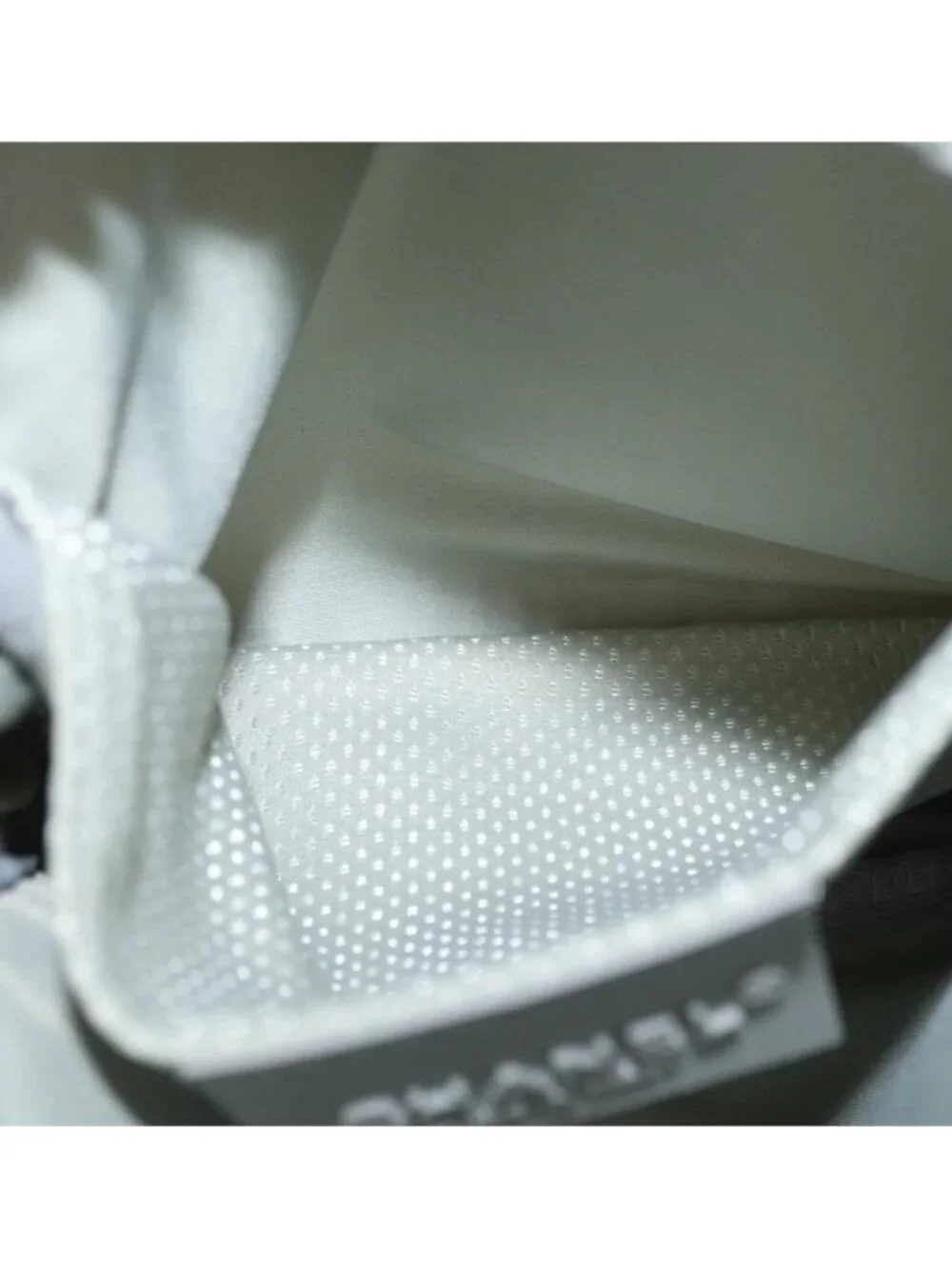 Authentic CHANEL Sports Line Shoulder Bag Nylon White Silver CC